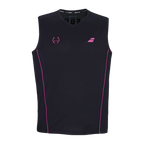 Camiseta de tirantes de Pádel Babolat Juan Lebrón Hombre Negro