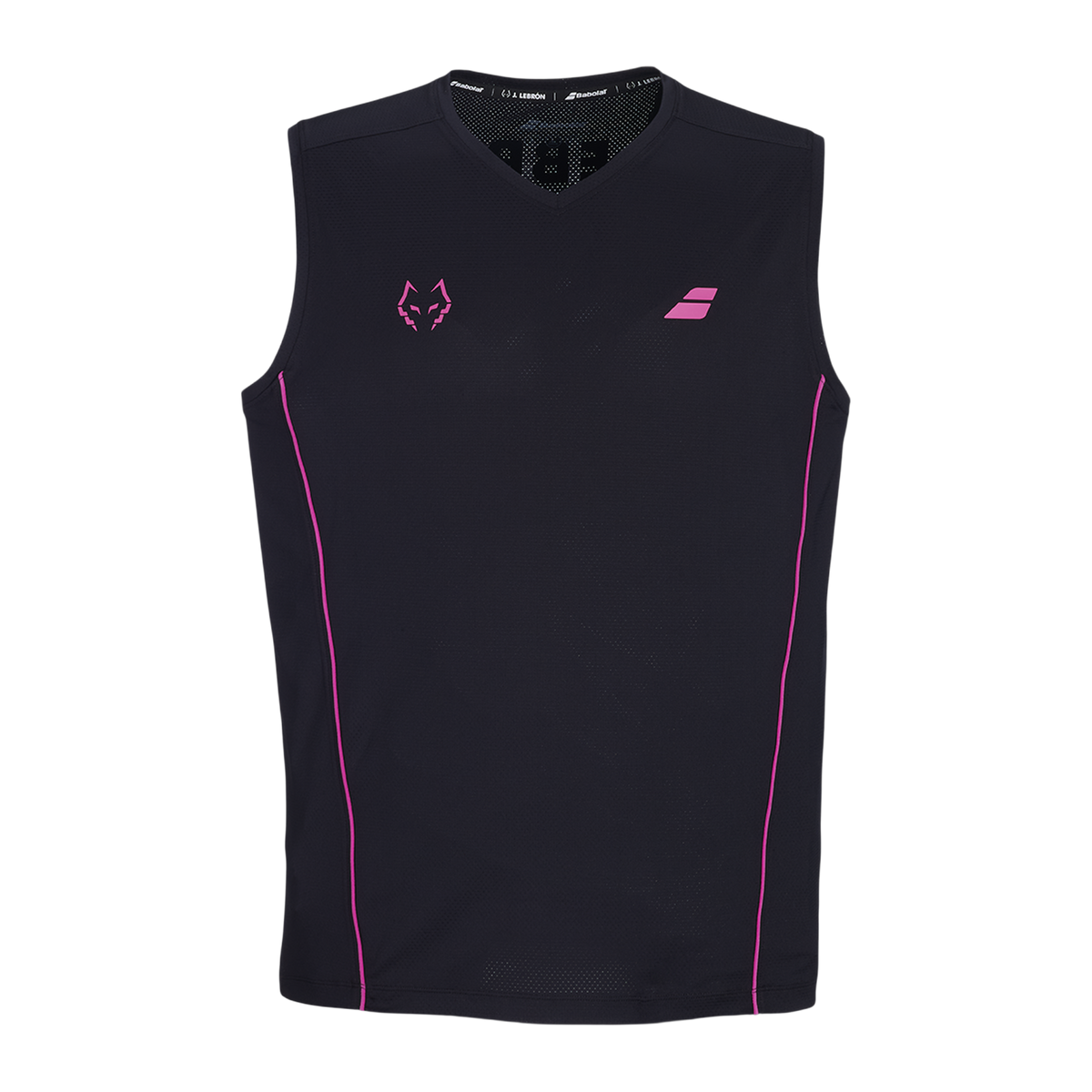 Camiseta de tirantes de Pádel Babolat Juan Lebrón Hombre Negro