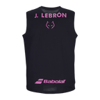 Camiseta de tirantes de Pádel Babolat Juan Lebrón Hombre Negro (2)