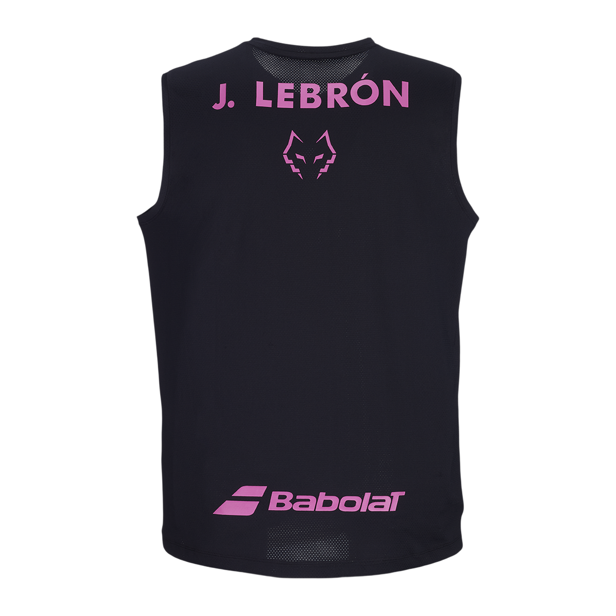 Camiseta de tirantes de Pádel Babolat Juan Lebrón Hombre Negro (2)
