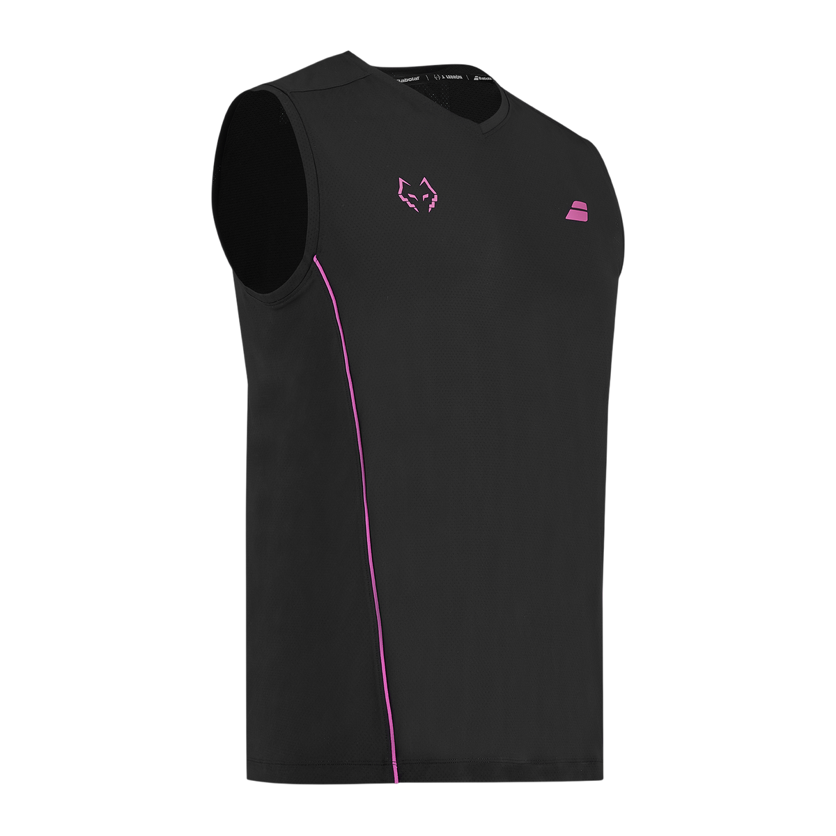 Camiseta de tirantes de Pádel Babolat Juan Lebrón Hombre Negro (3)