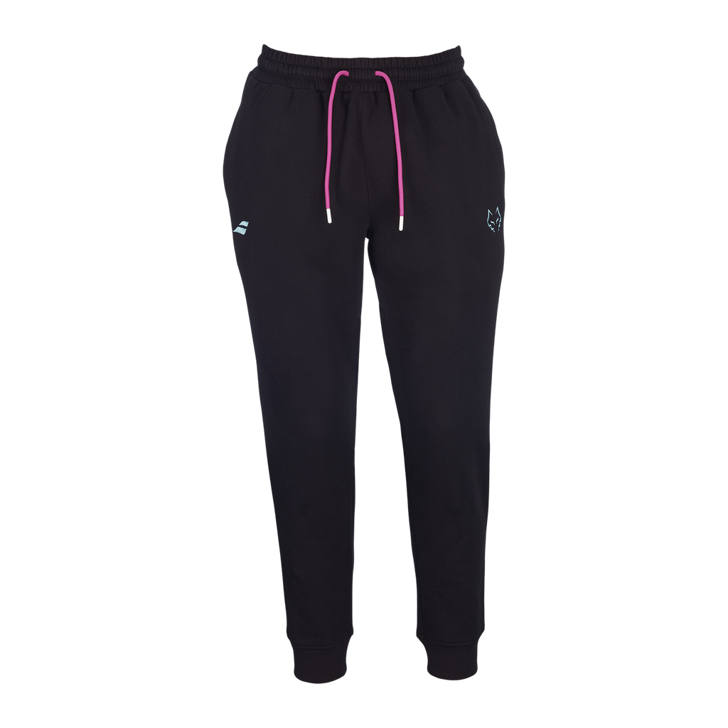 Pantalón largo de Pádel Babolat Juan Lebrón Chándal Hombre Negro