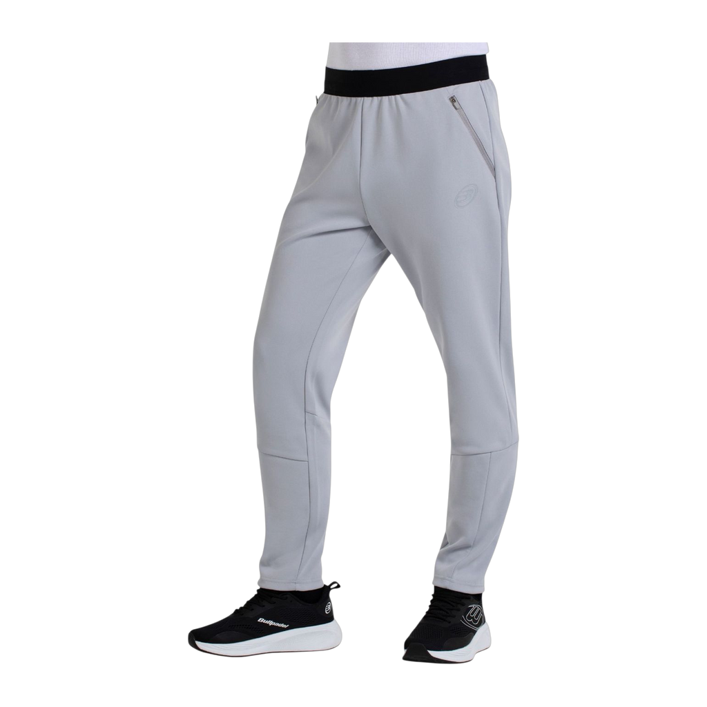 Pantalón largo de Pádel Bullpadel Baino Hombre Gris Claro (3)