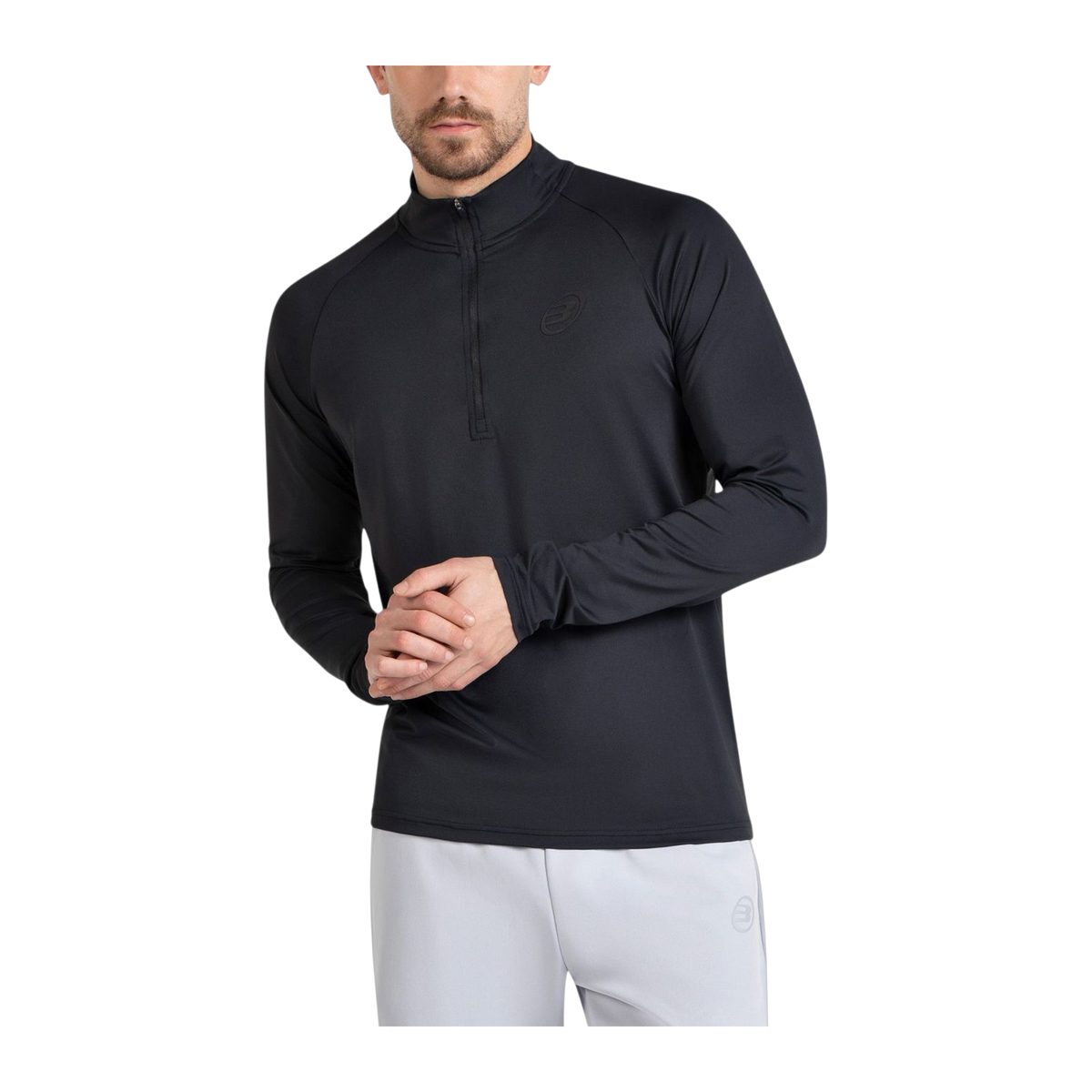 Camiseta de Pádel Bullpadel Bisol Hombre Negro (2)