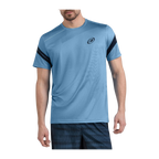 Camiseta de Pádel Bullpadel Casul Hombre Azul Claro
