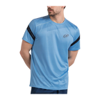 Camiseta de Pádel Bullpadel Casul Hombre Azul Claro (2)