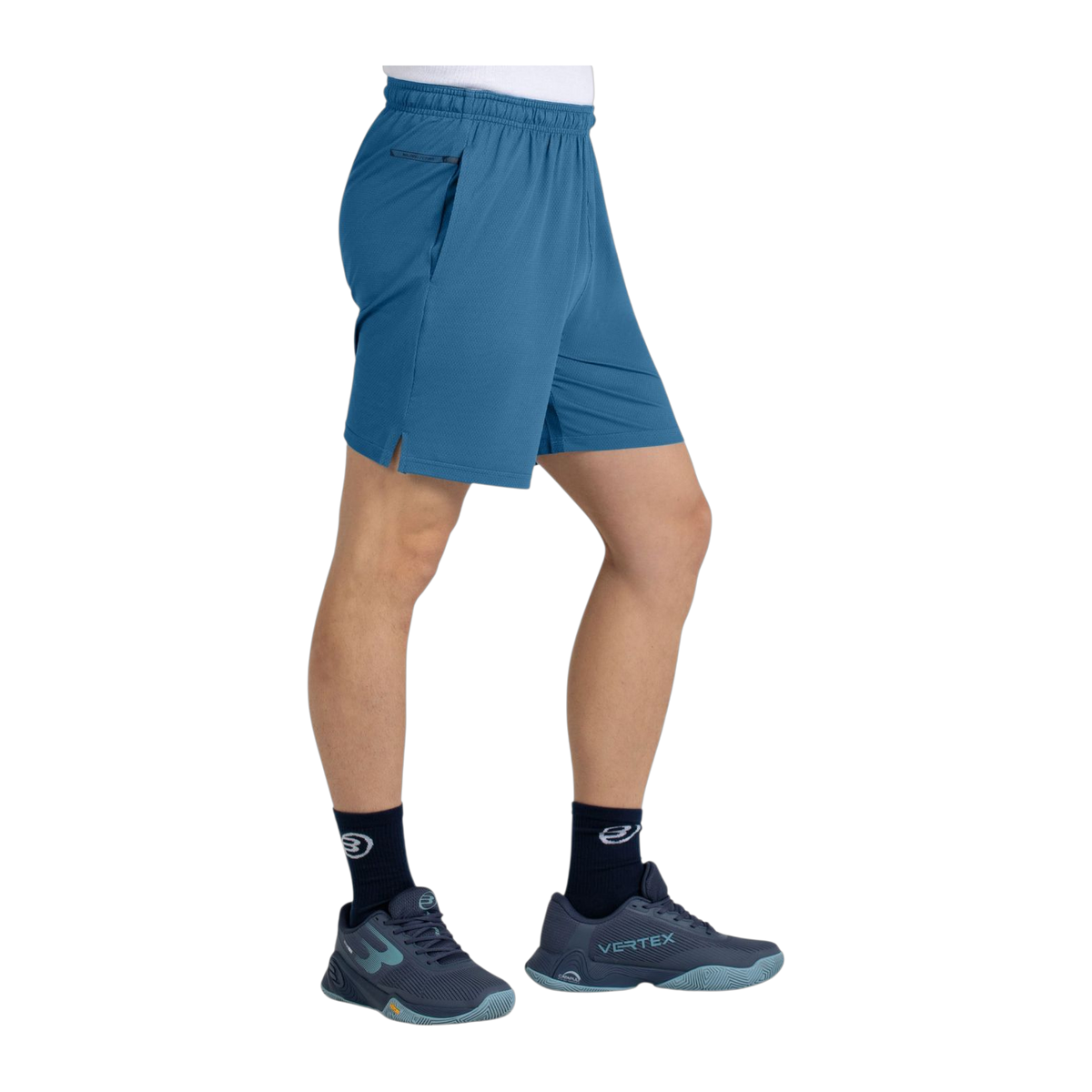 Pantalón corto de Pádel Bullpadel Cimos Hombre Azul Atómico (2)