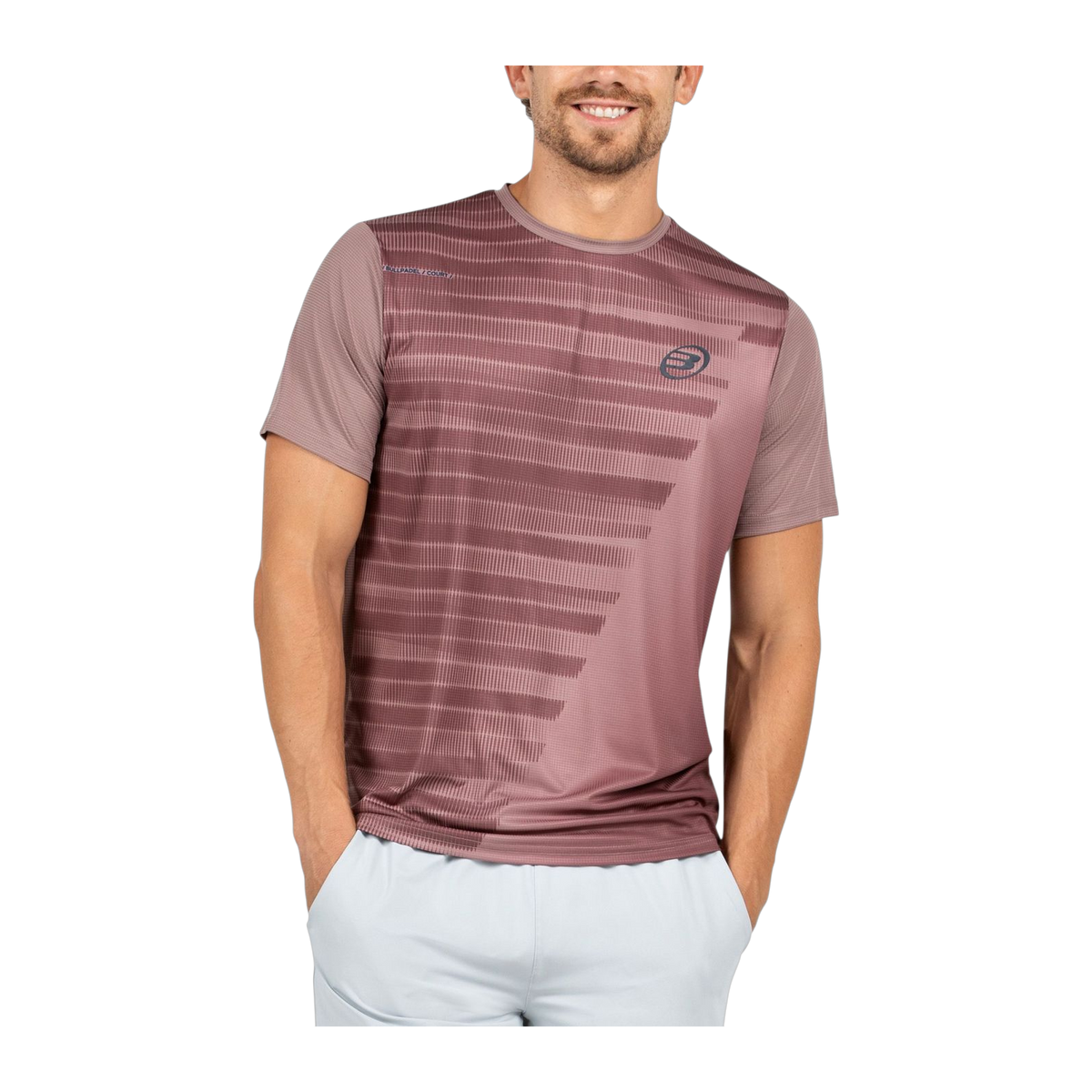 Camiseta de Pádel Bullpadel Cori Hombre Sándalo (2)