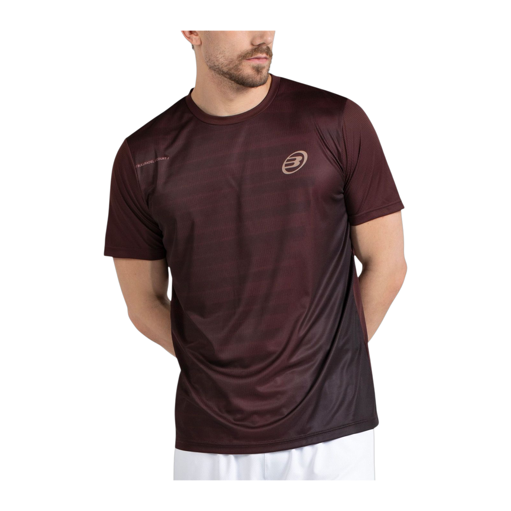 Camiseta de Pádel Bullpadel Cori Hombre Coke (2)