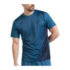 Camiseta de Pádel Bullpadel Cori Hombre Azul Atómico