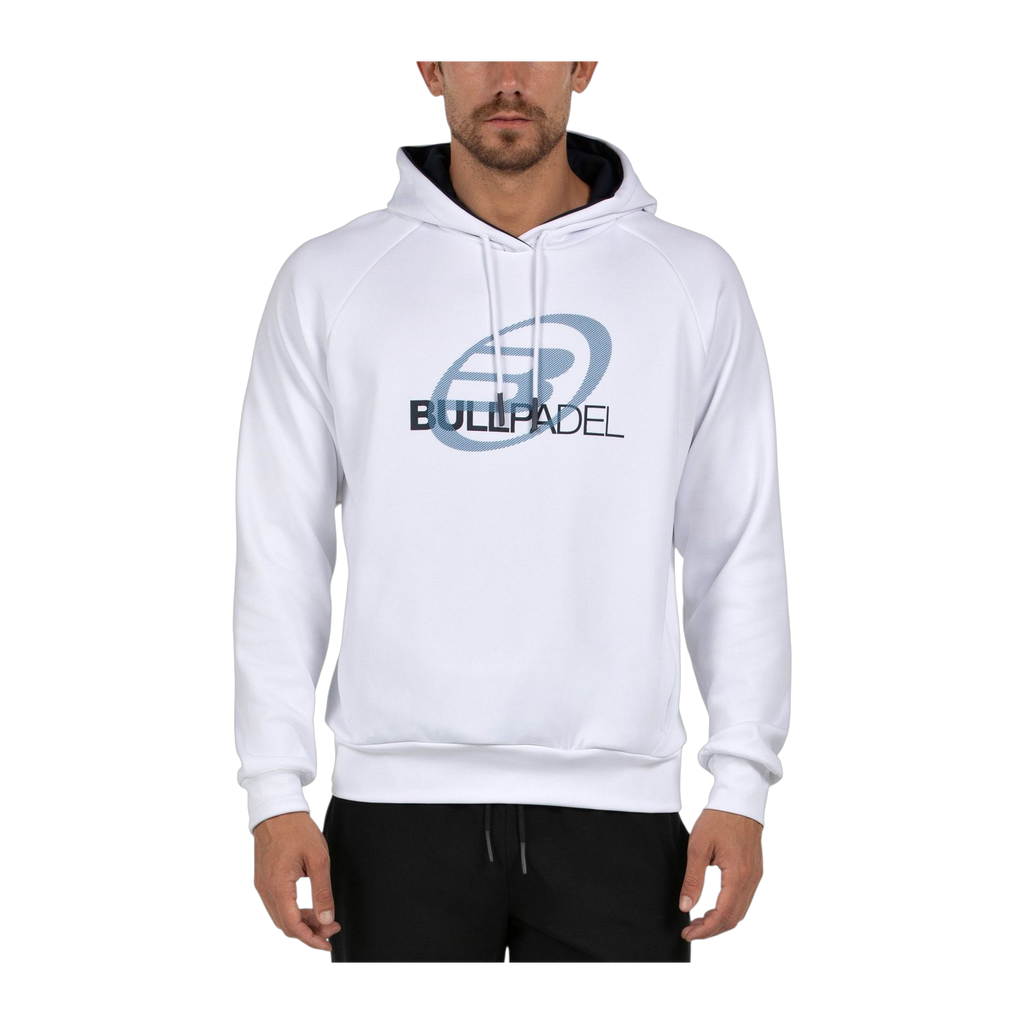 Sudadera de Pádel Bullpadel Eira Hombre Blanco