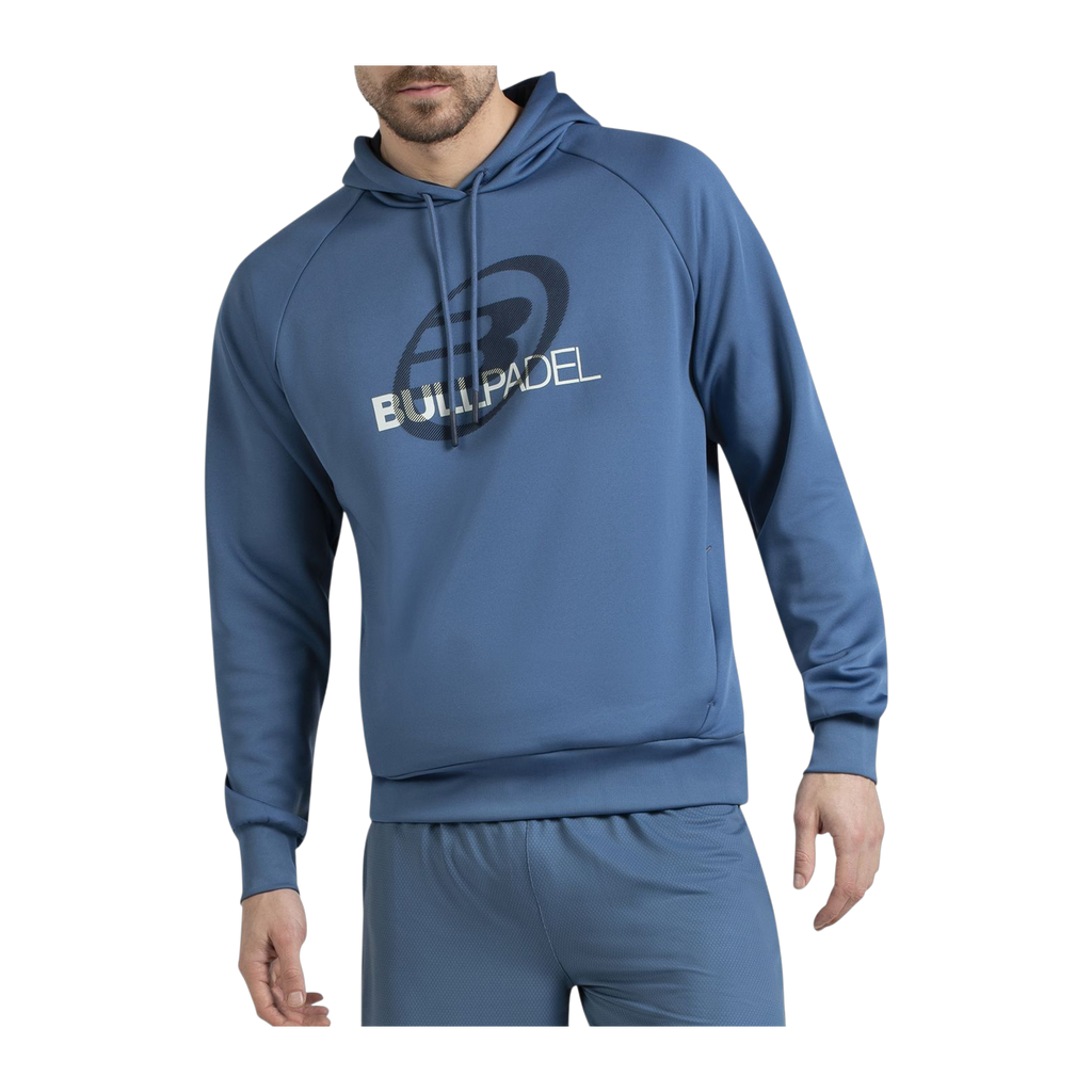 Sudadera de Pádel Bullpadel Eira Hombre Azul Atómico