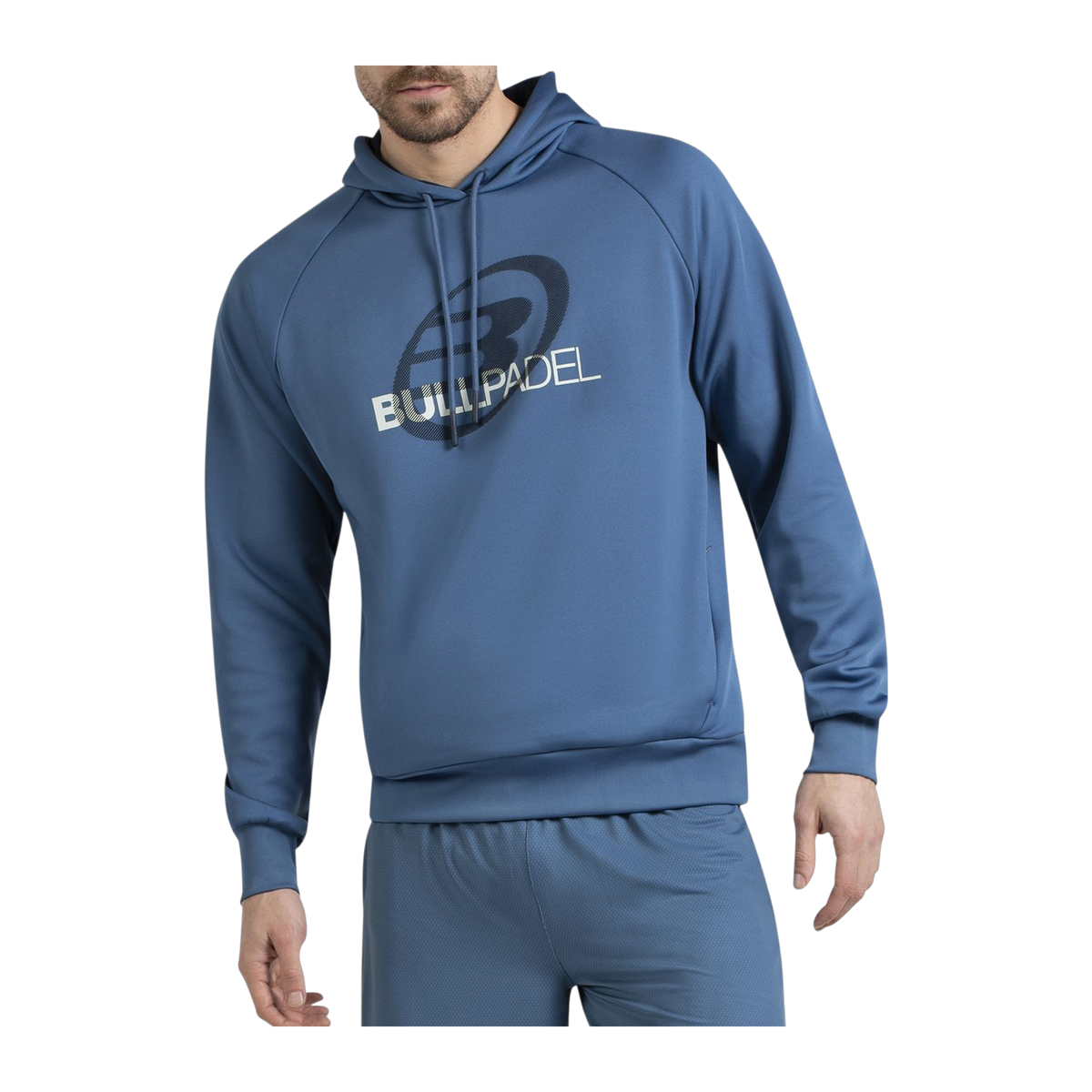 Sudadera de Pádel Bullpadel Eira Hombre Azul Atómico