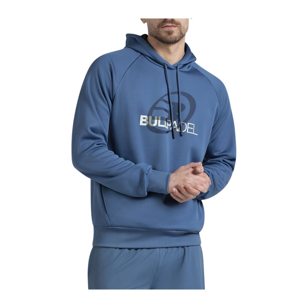 Sudadera de Pádel Bullpadel Eira Hombre Azul Atómico (2)