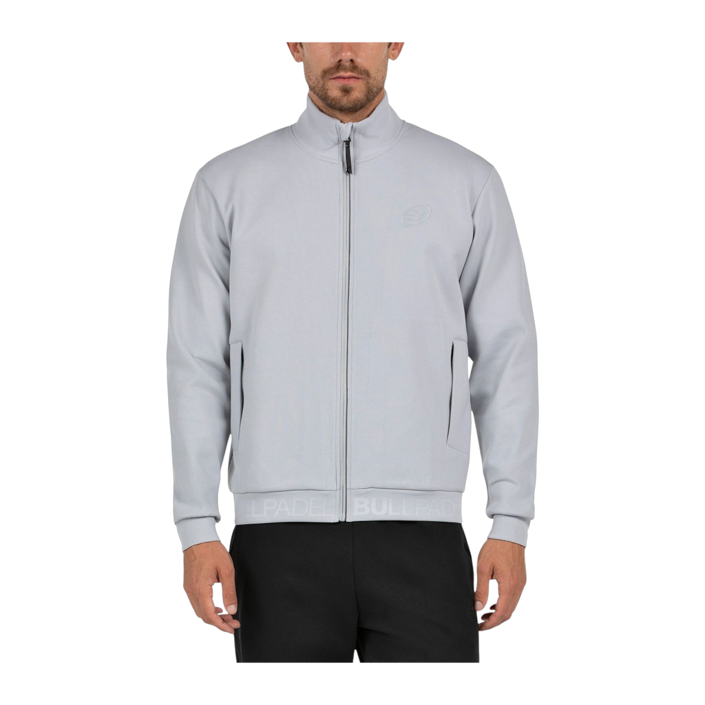 Sudadera de Pádel Bullpadel Eneo Hombre Gris Claro