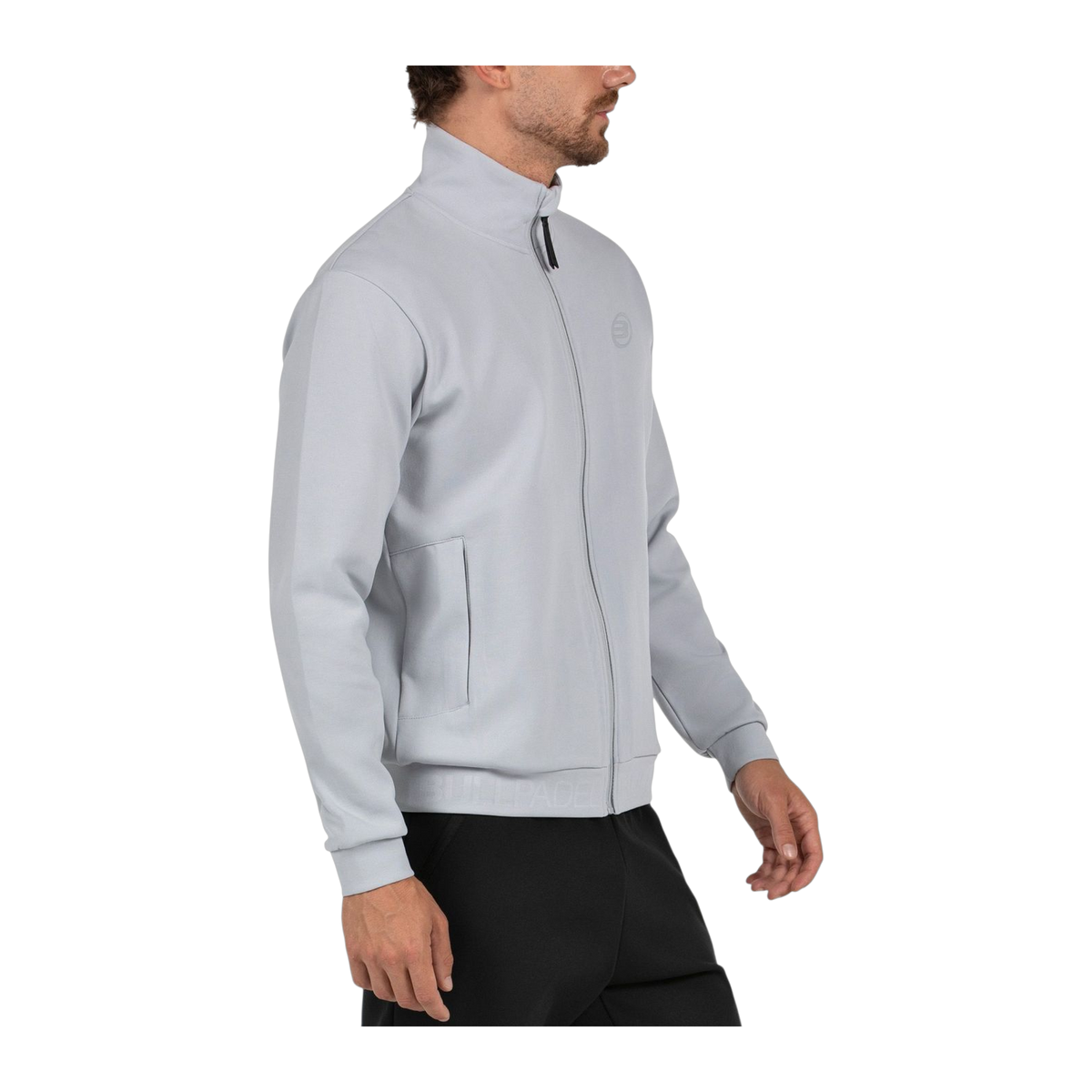 Sudadera de Pádel Bullpadel Eneo Hombre Gris Claro (3)