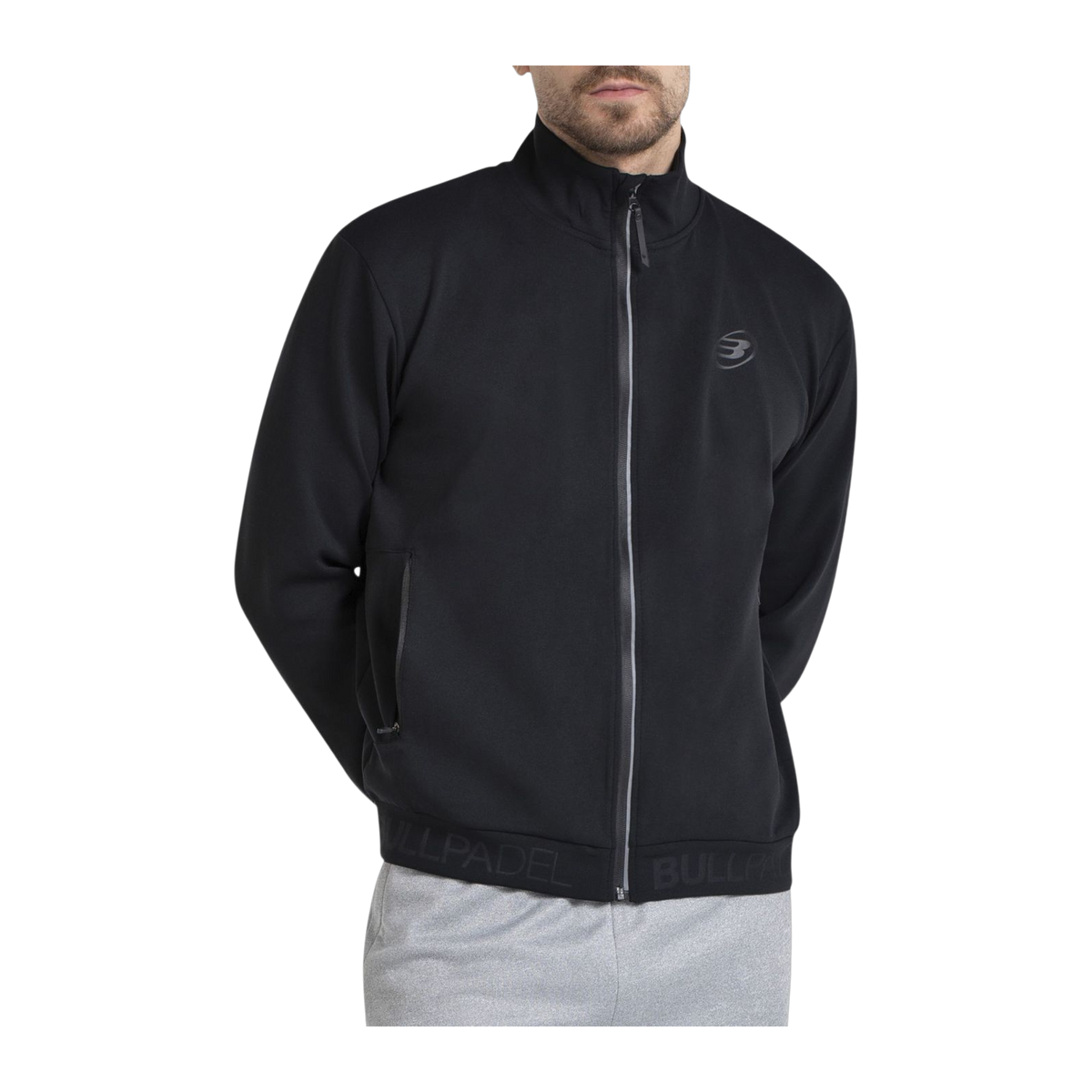 Sudadera de Pádel Bullpadel Eneo Hombre Negro