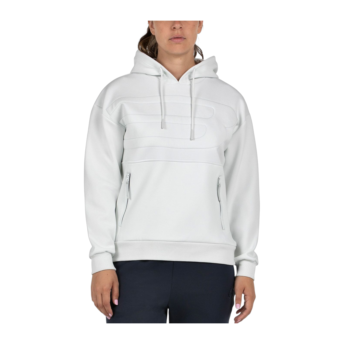 Sudadera de Pádel Bullpadel Eolia Mujer Hielo