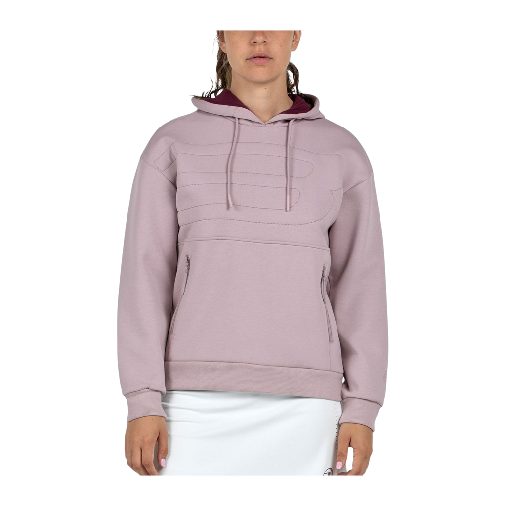Sudadera de Pádel Bullpadel Eolia Mujer Rosa Sombra