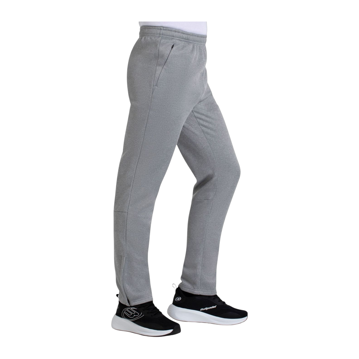 Pantalón largo de Pádel Bullpadel Elesu Hombre Gris Medio (2)