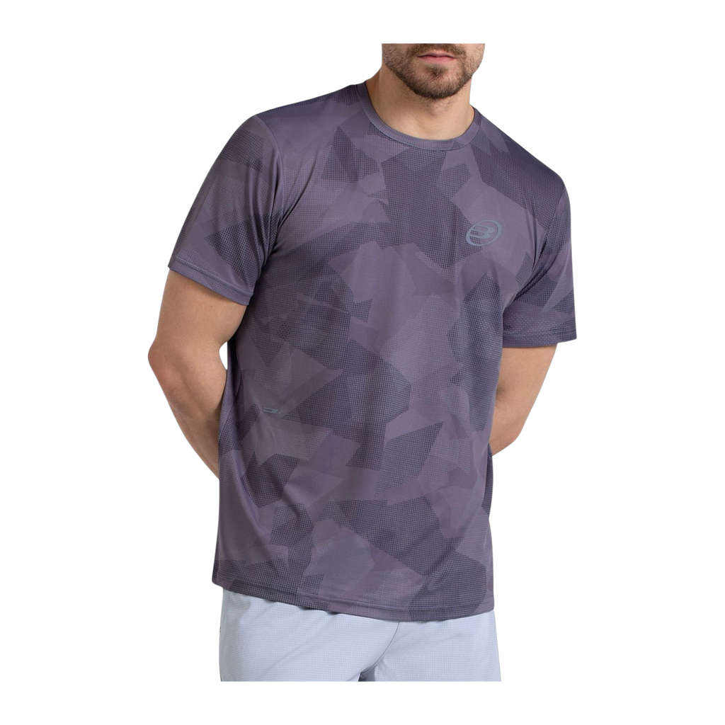 Camiseta de Pádel Bullpadel Marel Hombre Asfalto