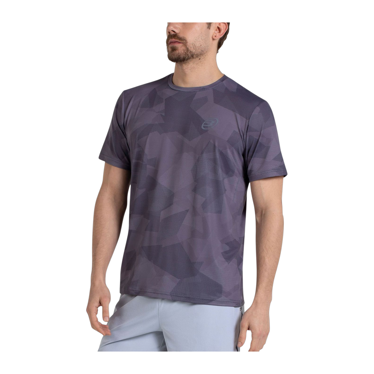 Camiseta de Pádel Bullpadel Marel Hombre Asfalto (3)