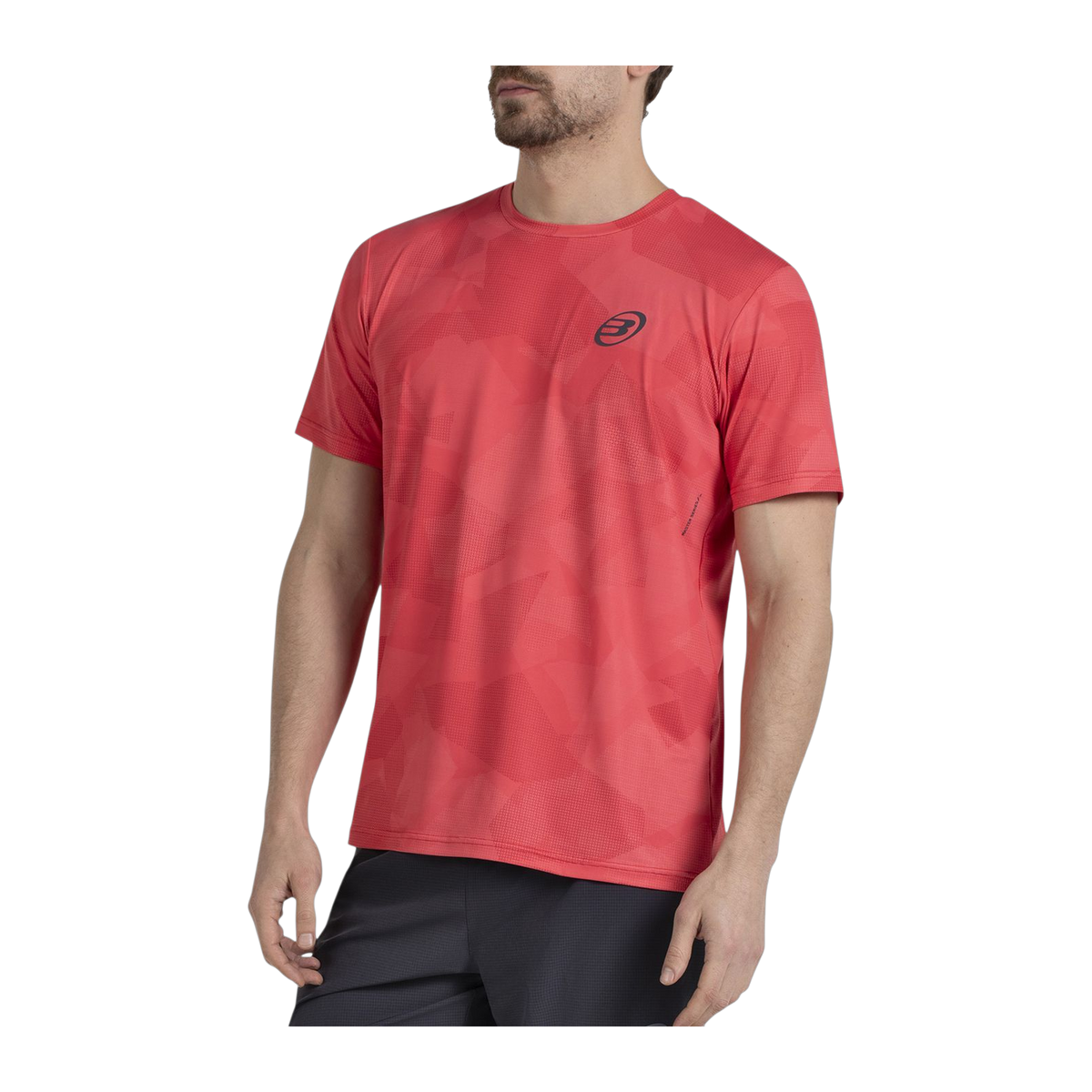 Camiseta de Pádel Bullpadel Marel Hombre Lava (2)
