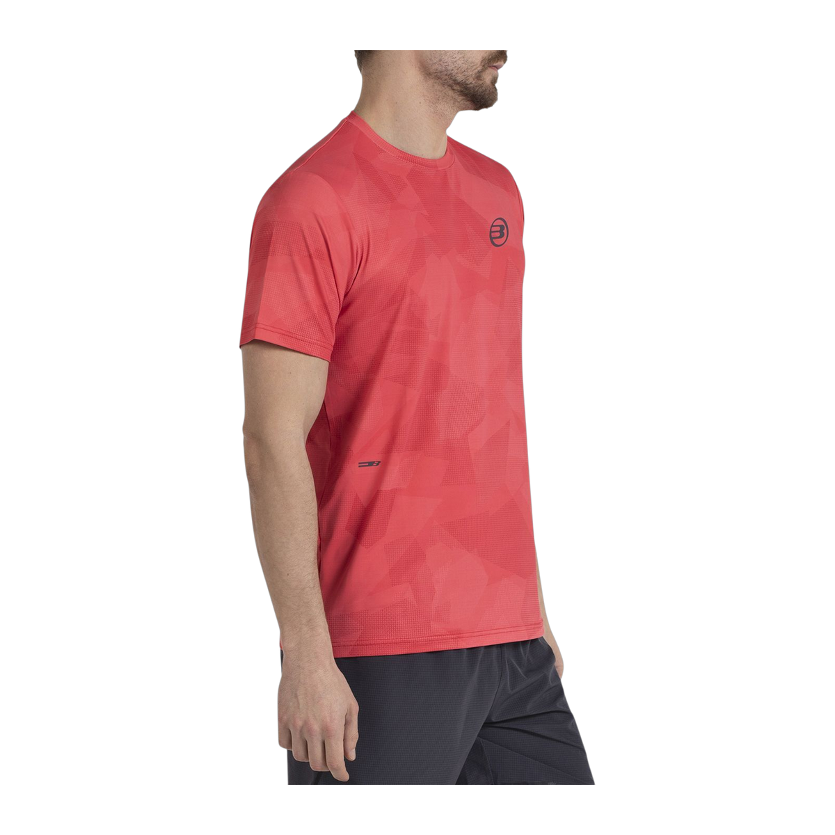 Camiseta de Pádel Bullpadel Marel Hombre Lava (3)