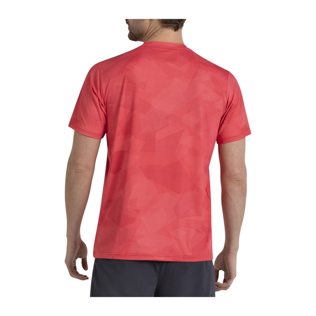 Camiseta de Pádel Bullpadel Marel Hombre Lava (4)