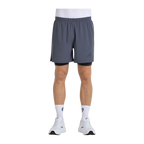 Pantalón corto de Pádel Bullpadel Montis Hombre Grafito