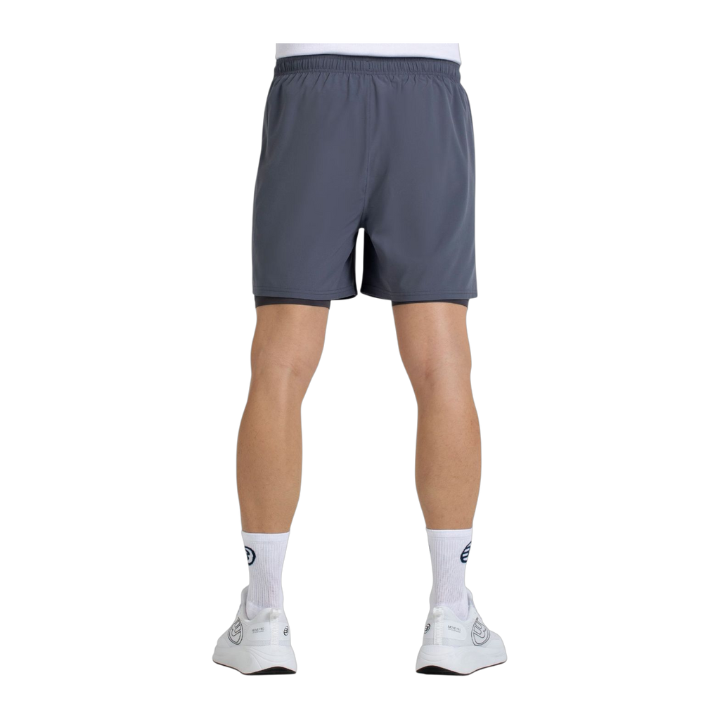 Pantalón corto de Pádel Bullpadel Montis Hombre Grafito (4)