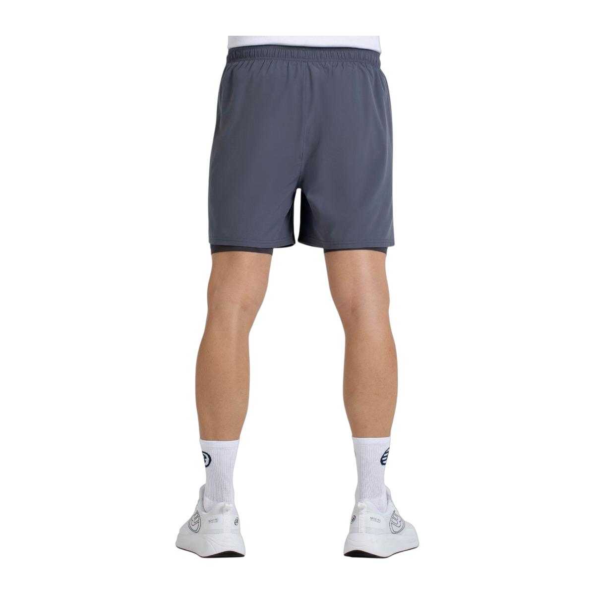 Pantalón corto de Pádel Bullpadel Montis Hombre Grafito (4)