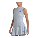 Camiseta de Pádel Bullpadel Pianor Mujer Gris Claro (3)