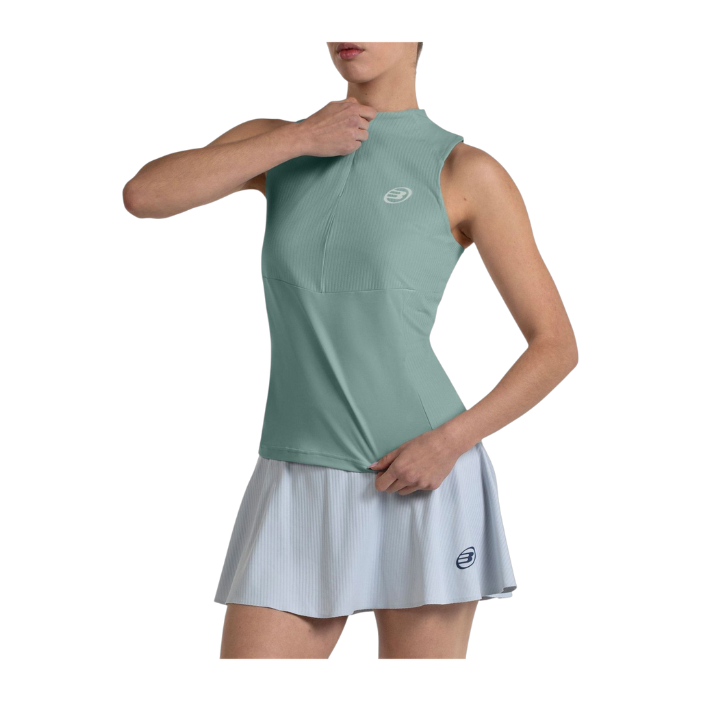 Camiseta de Pádel Bullpadel Pianor Mujer Jade (2)