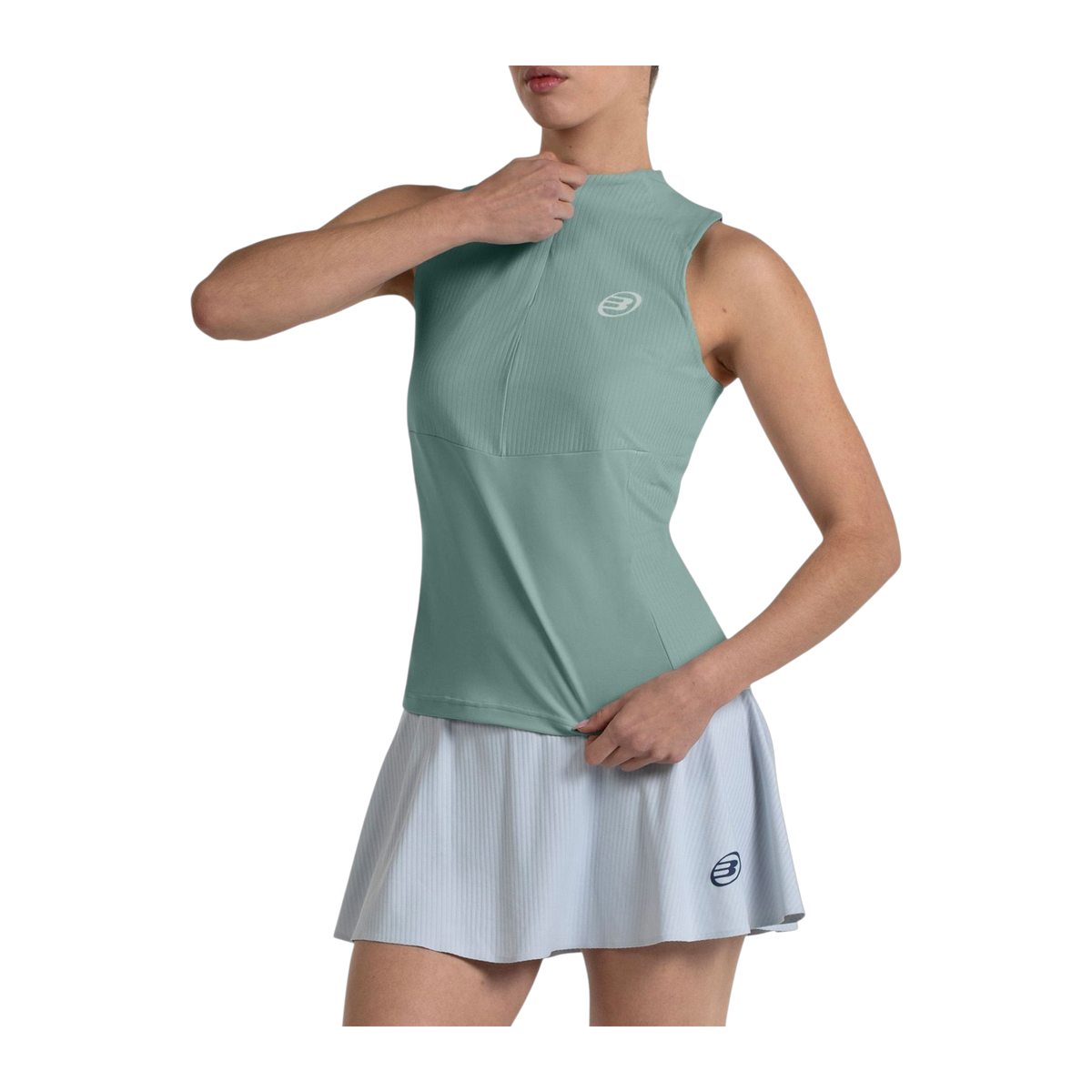 Camiseta de Pádel Bullpadel Pianor Mujer Jade (2)