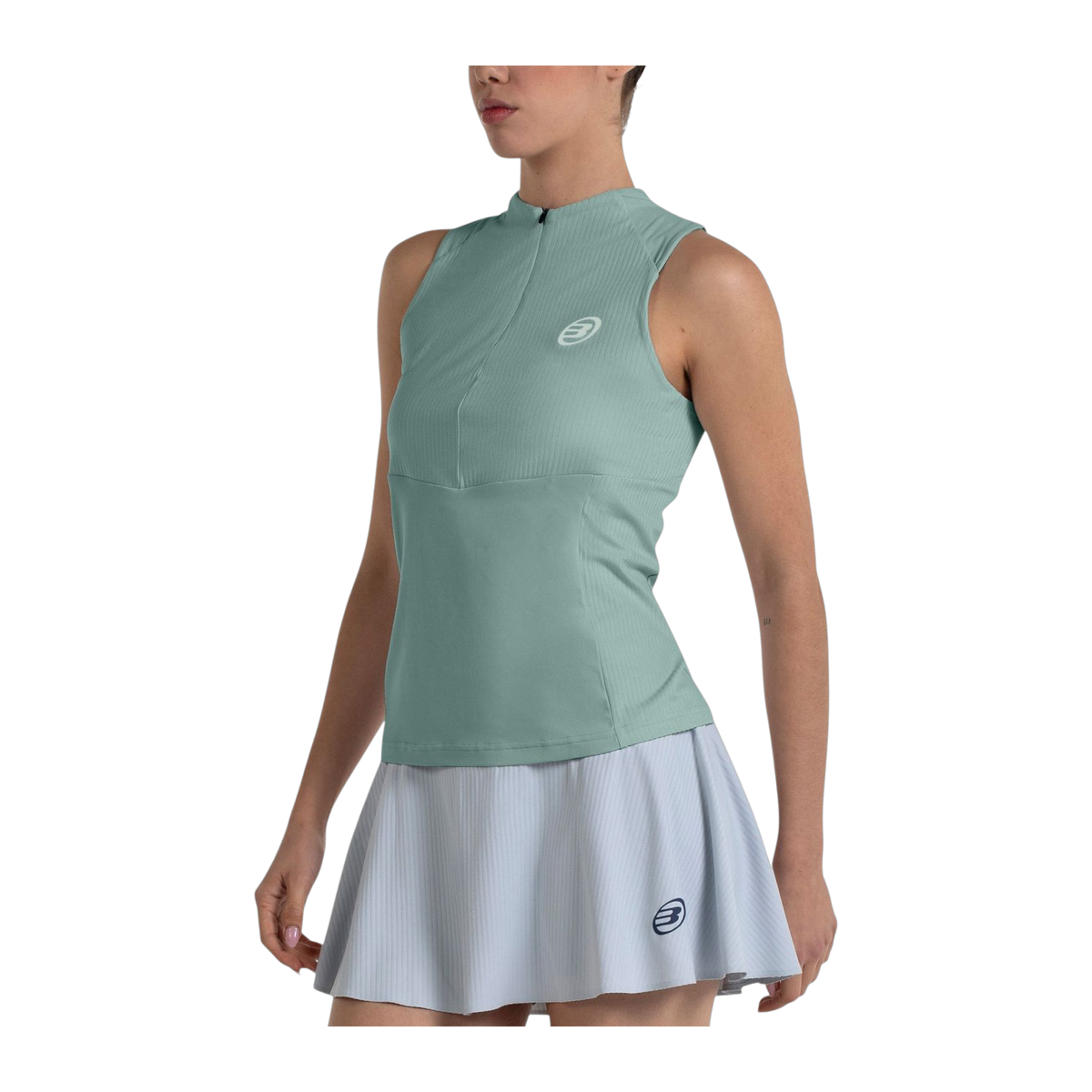 Camiseta de Pádel Bullpadel Pianor Mujer Jade (3)