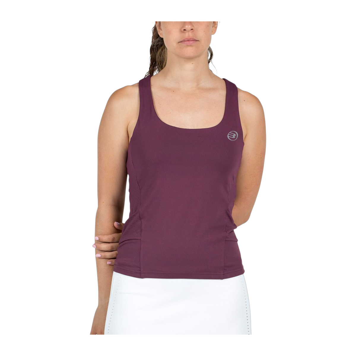 Camiseta de Pádel Bullpadel Oneda Mujer Ciruela