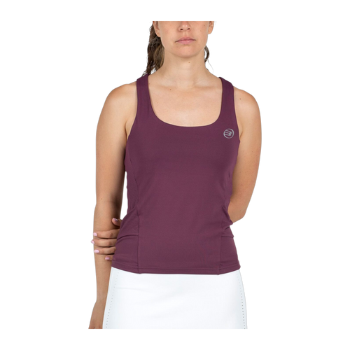 Camiseta de Pádel Bullpadel Oneda Mujer Ciruela