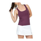 Camiseta de Pádel Bullpadel Oneda Mujer Ciruela (2)