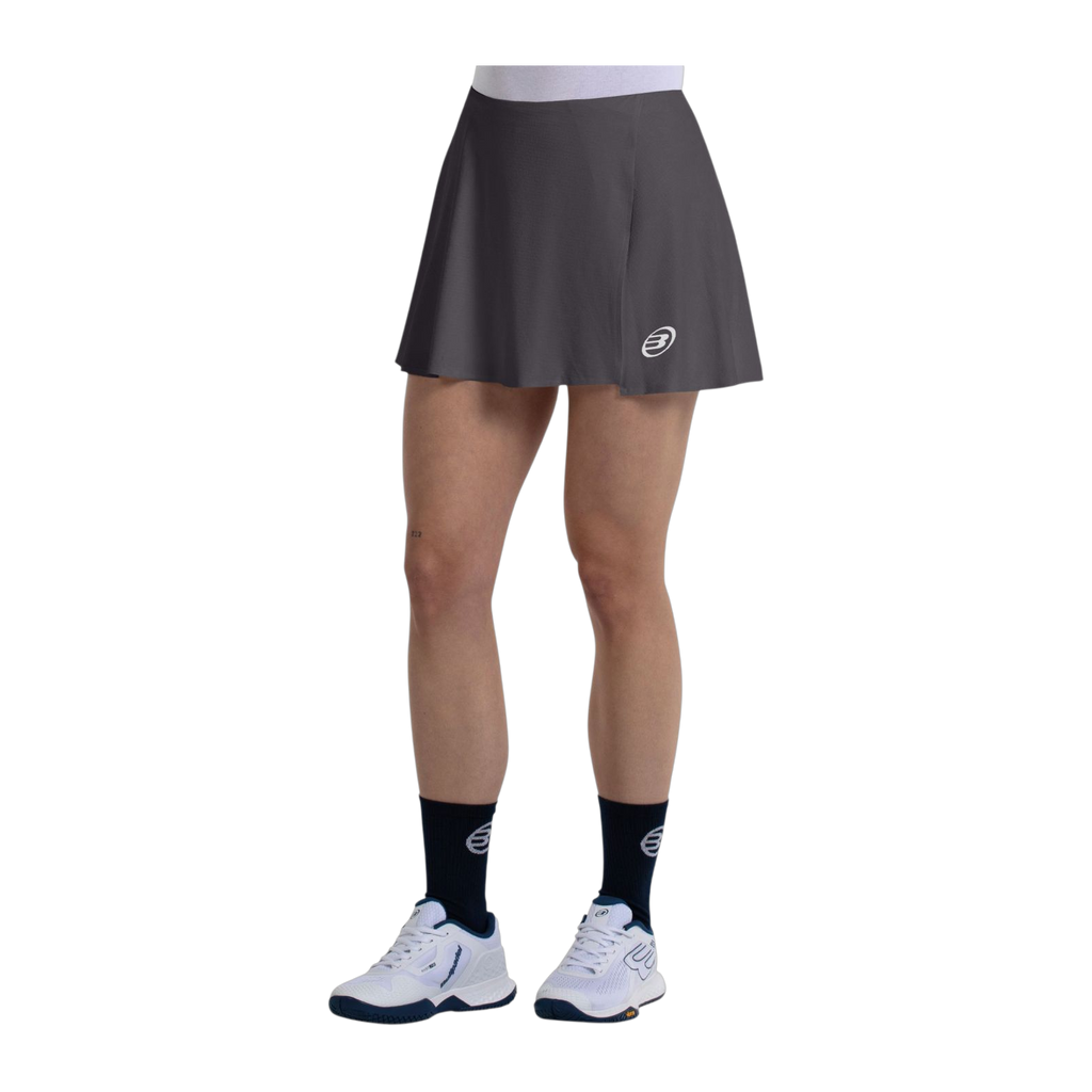 Falda de Pádel Bullpadel Odilia Mujer Asfalto (2)
