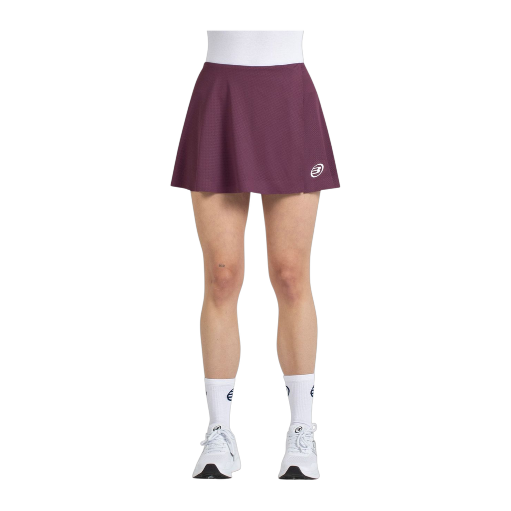 Falda de Pádel Bullpadel Odilia Mujer Ciruela