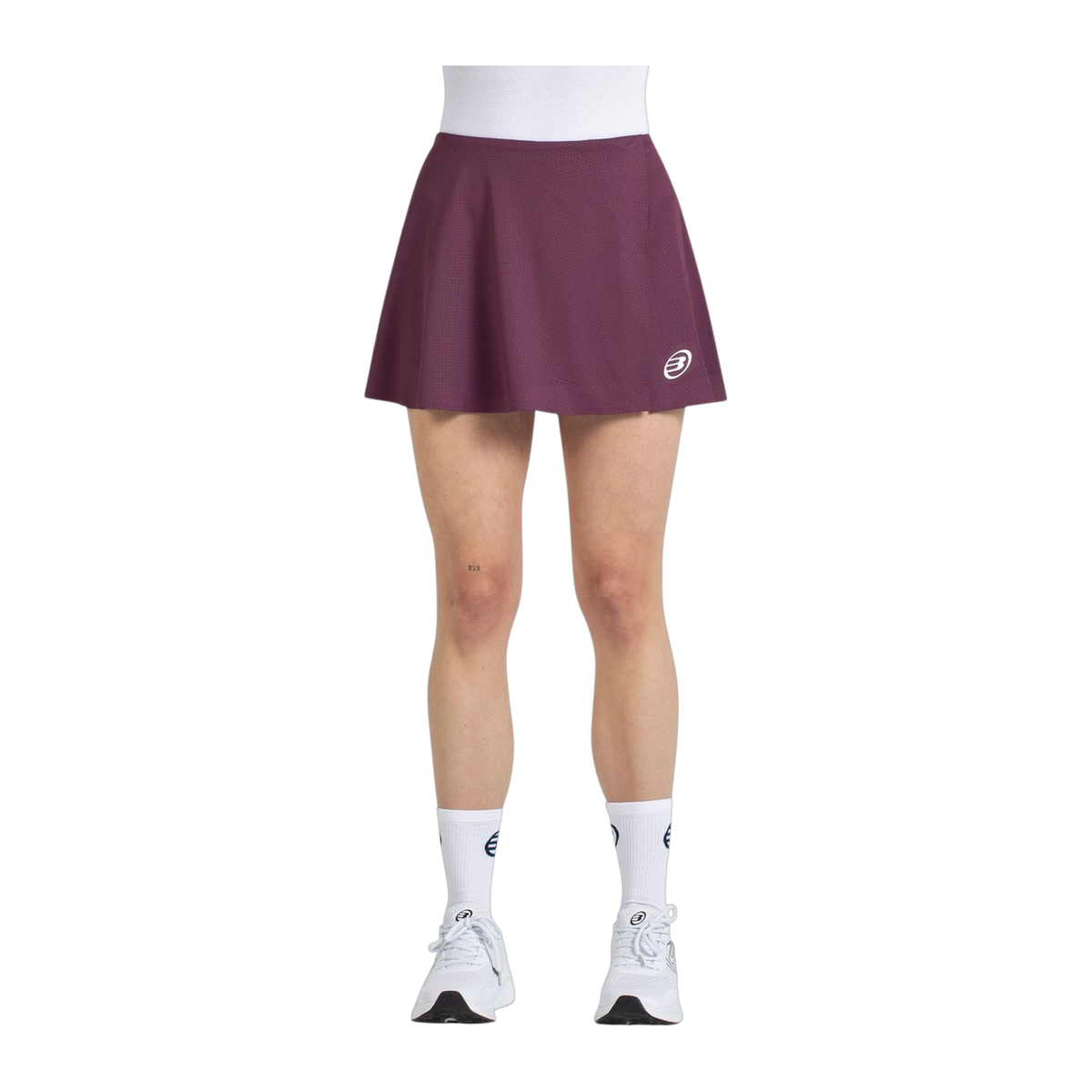 Falda de Pádel Bullpadel Odilia Mujer Ciruela