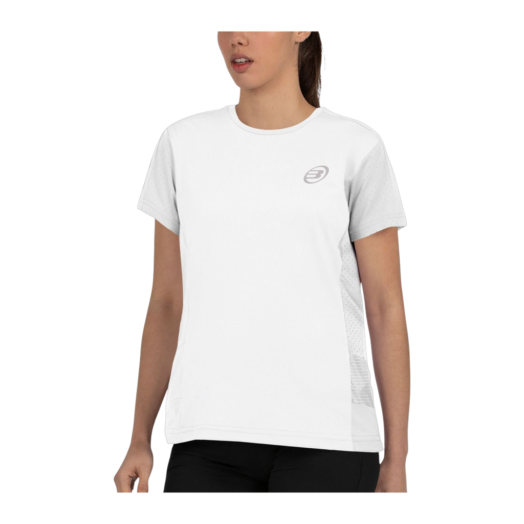 Camiseta de Pádel Bullpadel Omur Mujer Hielo (2)