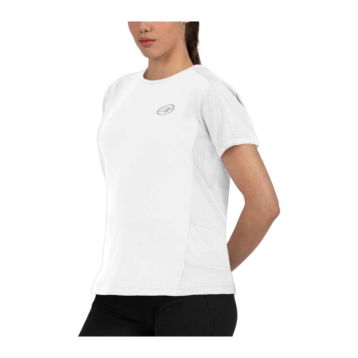 Camiseta de Pádel Bullpadel Omur Mujer Hielo (3)