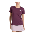 Camiseta de Pádel Bullpadel Omur Mujer Ciruela
