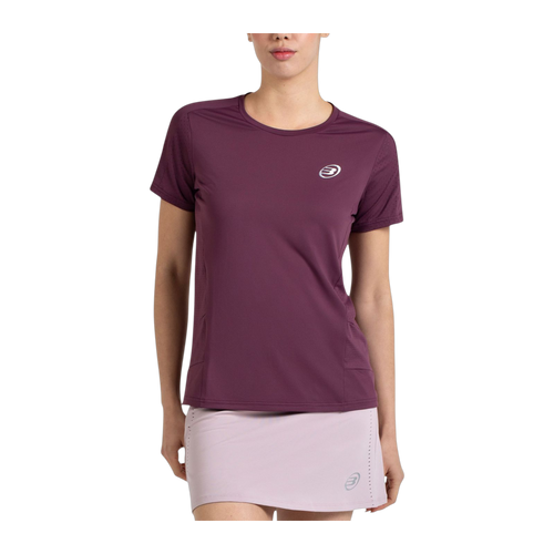 Camiseta de Pádel Bullpadel Omur Mujer Ciruela