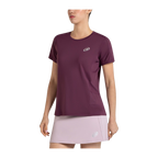 Camiseta de Pádel Bullpadel Omur Mujer Ciruela (3)