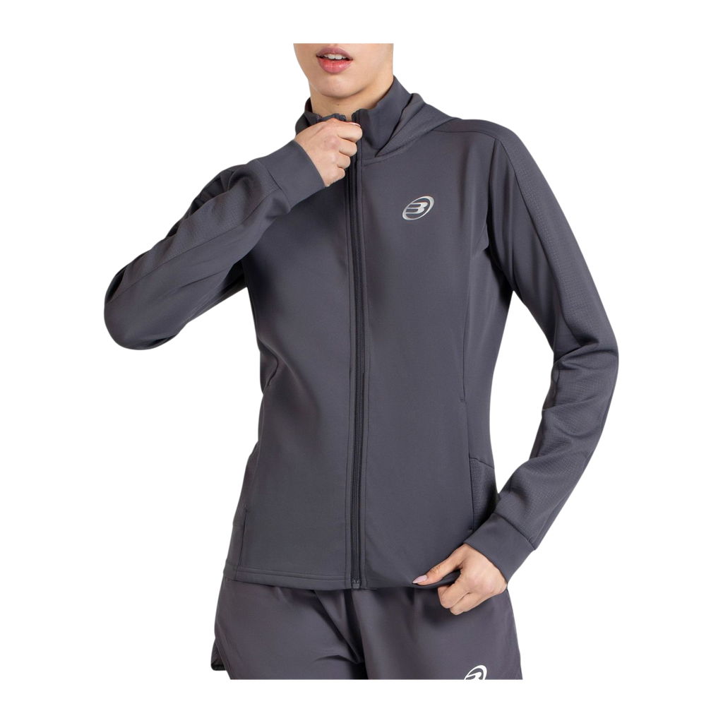 Sudadera de Pádel Bullpadel Otalo Mujer Asfalto