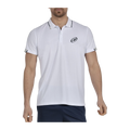 Polo de Pádel Bullpadel Tasel Hombre Blanco