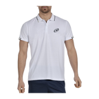 Polo de Pádel Bullpadel Tasel Hombre Blanco